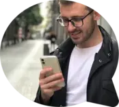 Екран списку компаній у Findme